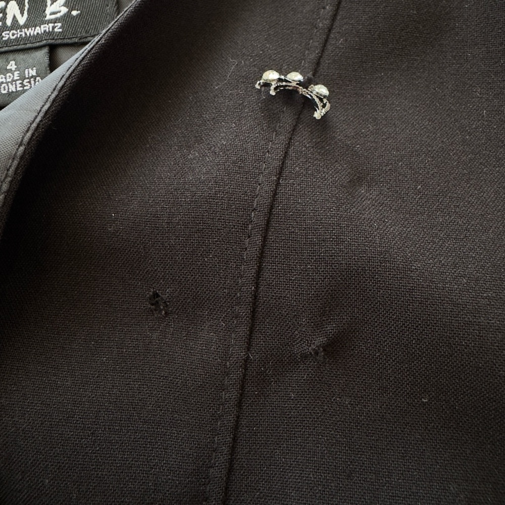 Allen B. By Allen Schwartz Black Midi Dress - Picture 8 of 11